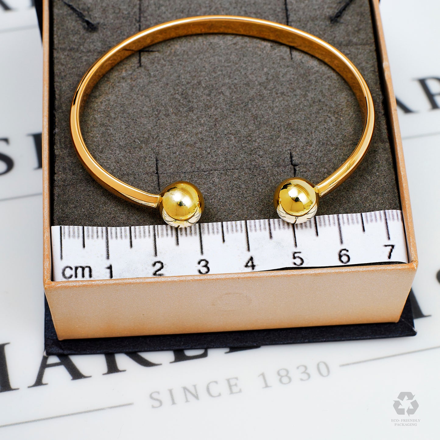 Pre-Owned 9ct Gold Torque Bangle