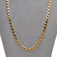 Pre-Owned 9ct Gold Curb Chain Necklace 20 Inch