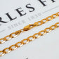 Pre-Owned 9ct Gold Curb Chain Necklace 20 Inch