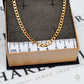 Pre-Owned 9ct Gold Curb Chain Necklace 20 Inch