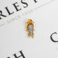 Pre-Owned 9ct Gold CZ Bulldog Pendant