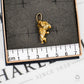 Pre-Owned 9ct Gold CZ Bulldog Pendant