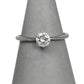 Pre-Owned 900 Platinum Diamond Solitaire Ring Size M