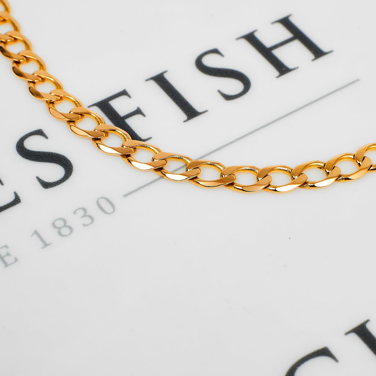 Pre-Owned 9ct Gold Curb Chain Bracelet 8 Inch