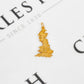 Pre-Owned 9ct Gold Map Of Great Britain Charm