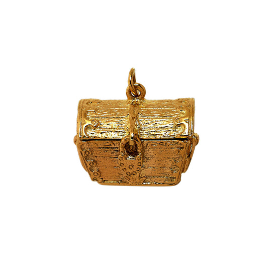 Pre-Owned 9ct Gold Treasure Chest Charm