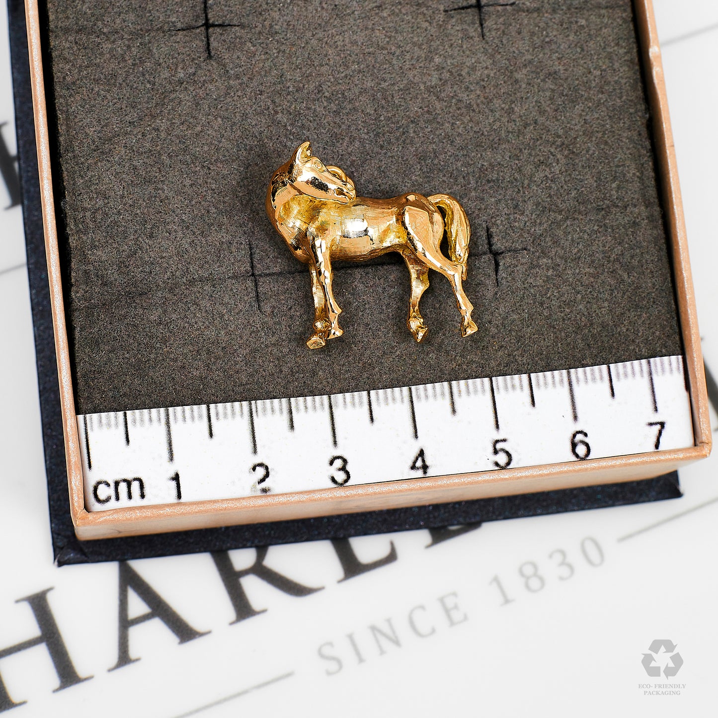 Pre-Owned 9ct Gold Horse Charm