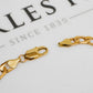Pre-Owned 9ct Gold Curb Chain Bracelet 9 Inch