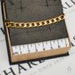Pre-Owned 9ct Gold Curb Chain Bracelet 9 Inch