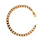 Pre-Owned 9ct Gold Curb Chain Bracelet 9 Inch