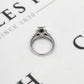 Pre-Owned 18ct White Gold Princess Cut Diamond Ring Size L