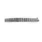 Pre-Owned 9ct White Gold Diamond Hinged Bangle