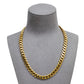 Pre-Owned 14ct Gold Curb Chain Necklace 18 Inch