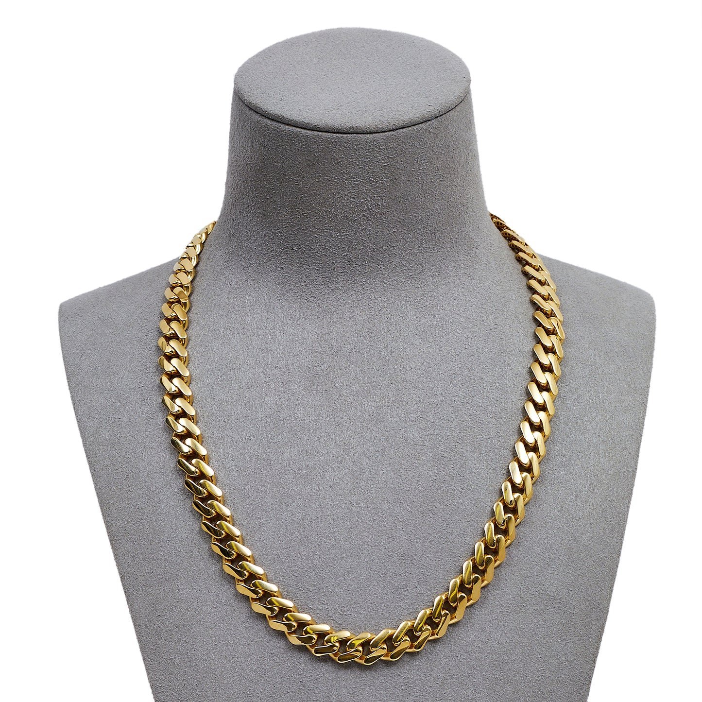 Pre-Owned 14ct Gold Curb Chain Necklace 18 Inch