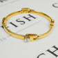 Pre-Owned 9ct Gold Flexi Hinged Bangle