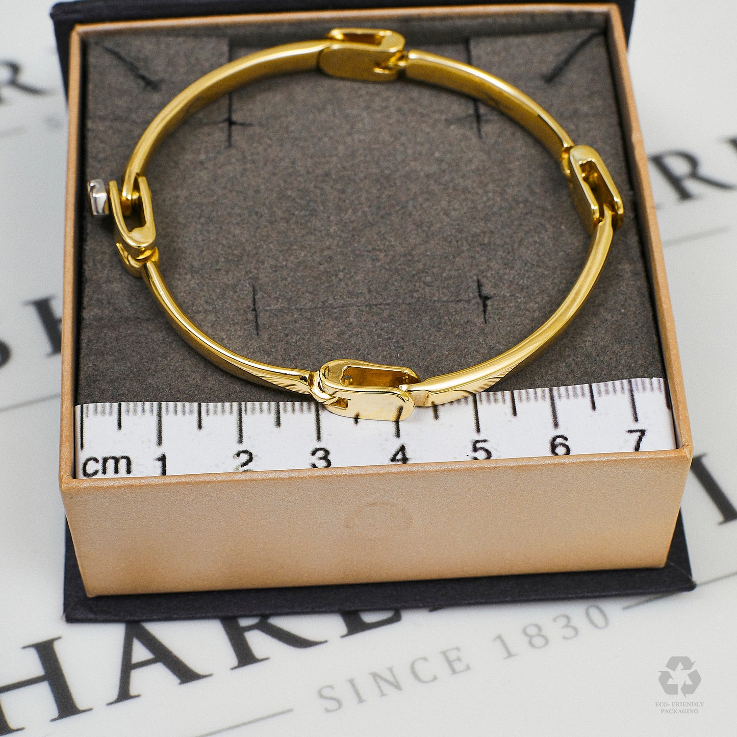 Pre-Owned 9ct Gold Flexi Hinged Bangle