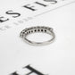 Pre-Owned 18ct White Gold Diamond Half Eternity Ring Size N