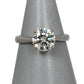 Pre-Owned Platinum Diamond Solitaire Ring Size Q