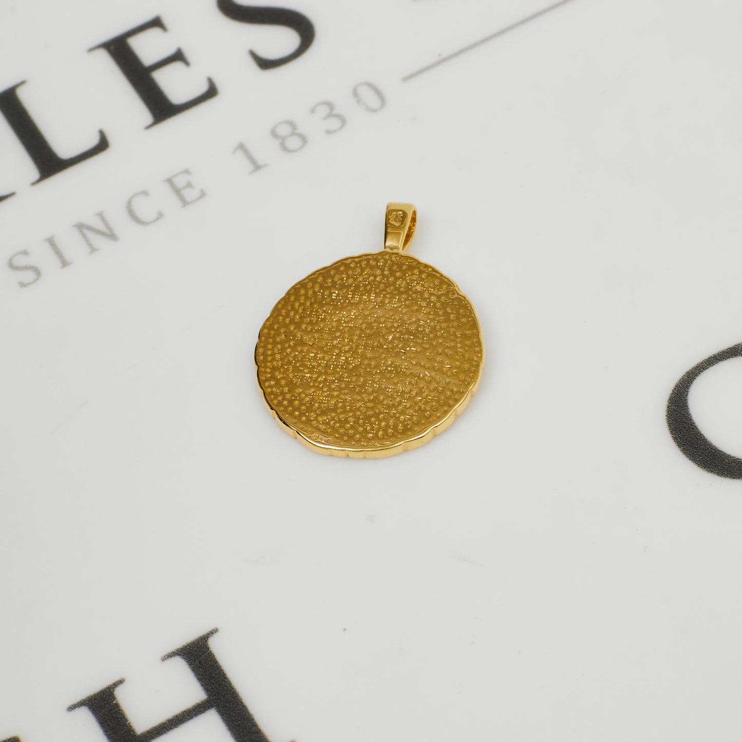 Pre-Owned 9ct Gold 2 Tone Panther Head Pendant