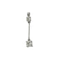 Pre-Owned 18ct White Gold 2 Diamond Drop Pendant