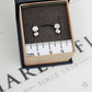Pre-Owned 18ct White Gold 2 Diamond Stud Earrings