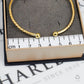 Pre-Owned 9ct Gold Twist Design Torque Bangle