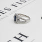 Pre-Owned 18ct White Gold Sapphire & Diamond Cluster Ring