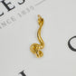 Pre-Owned 9ct Gold Snake Pendant