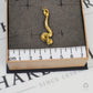 Pre-Owned 9ct Gold Snake Pendant