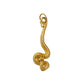 Pre-Owned 9ct Gold Snake Pendant