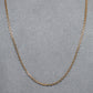 Pre-Owned 9ct Gold Trace Chain Necklace 18 Inch