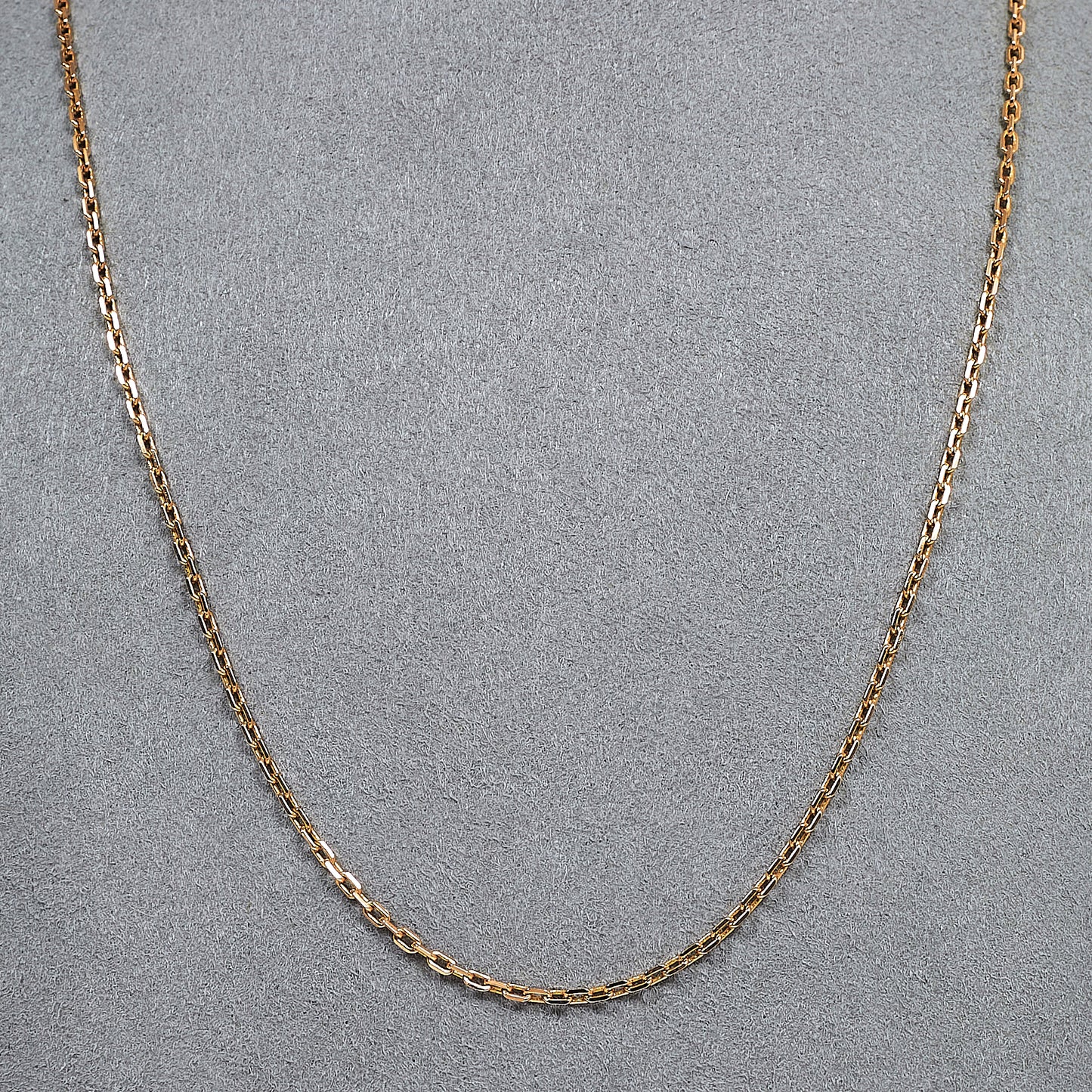 Pre-Owned 9ct Gold Trace Chain Necklace 18 Inch