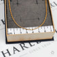 Pre-Owned 9ct Gold Trace Chain Necklace 18 Inch