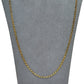 Pre-Owned 9ct Gold Curb Chain Necklace 28 Inch