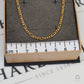 Pre-Owned 9ct Gold Figaro Chain Necklace 30 Inch