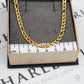 Pre-Owned 9ct Gold Figaro Chain Necklace 22 Inch