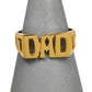 Pre-Owned 9ct Gold Cherish DAD Ring Size T