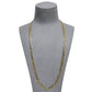 Pre-Owned 9ct Gold Figaro Chain Necklace 24 Inch