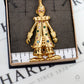 Pre-Owned 9ct Gold Oversized CZ Clown Pendant