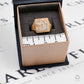 Pre-Owned 9ct Gold D Initial Diamond Signet Ring Size L