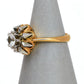 Pre-Owned 18ct Gold Synthetic Stone Dress Ring Size N