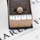Pre-Owned 18ct Gold Synthetic Stone Dress Ring Size N