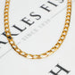 Pre-Owned 9ct Gold Curb Chain Necklace 26 Inch