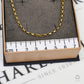 Pre-Owned 9ct Gold Belcher Chain Necklace 29 Inch