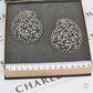 Pre-Owned 18ct White Gold Oversized Circle Design Earrings