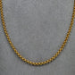 Pre-Owned 9ct Gold Belcher Chain Necklace 20 Inch