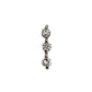 Pre-Owned 18ct White Gold 3 Diamond Pendant