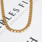 Pre-Owned 9ct Gold Curb Chain Necklace 20 Inch