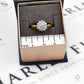 Pre-Owned 18ct Gold Diamond Cluster Ring Size M