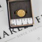 Pre-Owned 9ct Gold Round St George Ring Size L